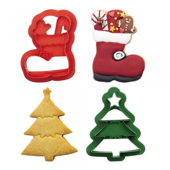 Cutter Set - Christmas Tree and Stocking